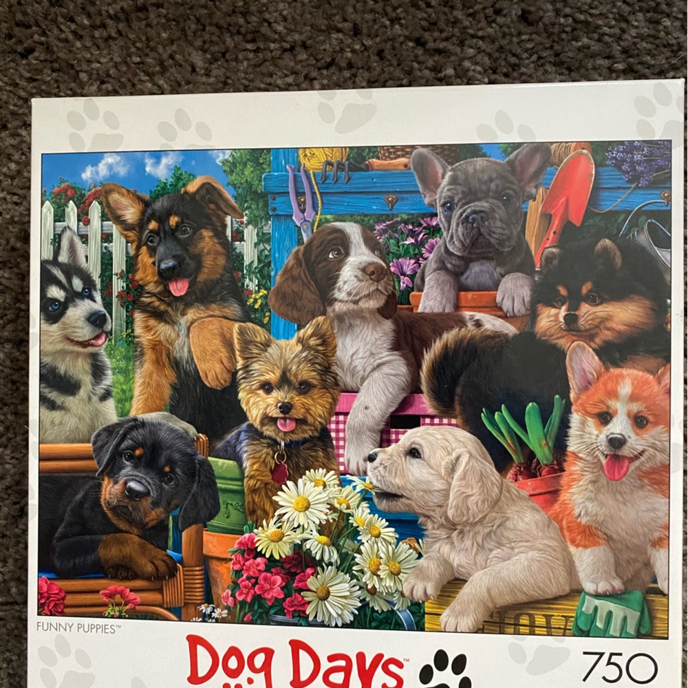 Dog Days 750 Piece Puzzle